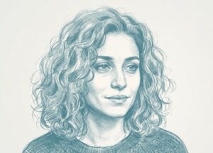 Portrait de femme accompagnée en IFS (système familial intérieur)