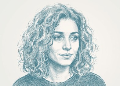 Portrait de femme accompagnée en IFS (système familial intérieur)